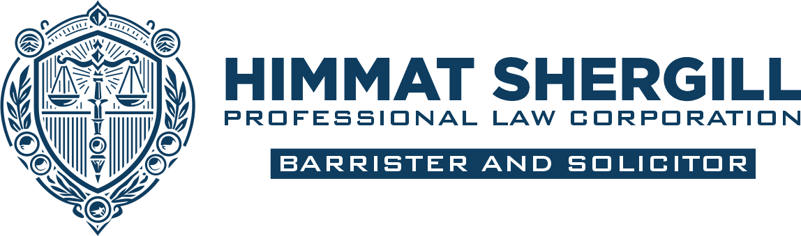 HIMMAT SHERGILL  PROFESSIONAL LAW CORPORATION  BARRISTERS AND SOLICITORS