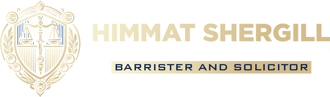 HIMMAT SHERGILL  PROFESSIONAL LAW CORPORATION  BARRISTERS AND SOLICITORS